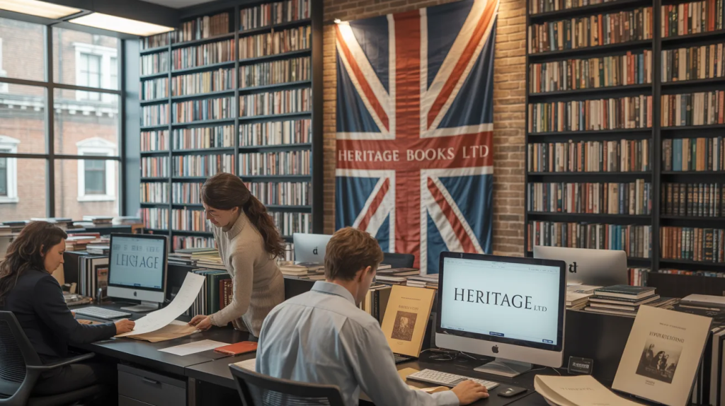 A book publishing firm in the UK