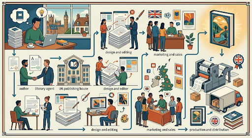 visual representation of how publishing works.